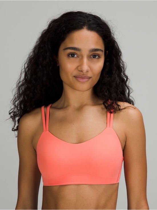 lululemon athletica Other - Lululemon Like a Cloud Bra Coral Size 6